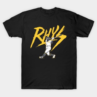 Rhys Hoskins Milwaukee Rhys Lightning T-Shirt